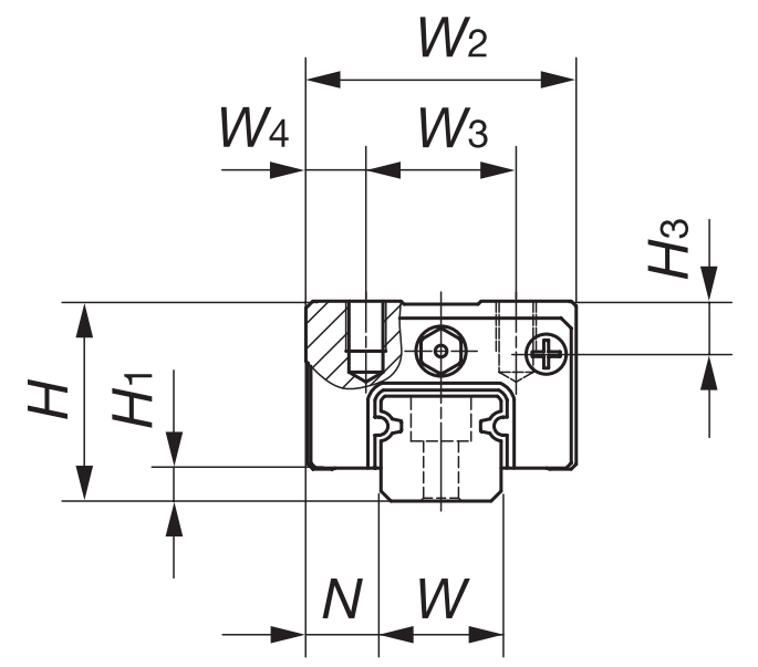 Подшипник LWHDC 8 С1SLT0H IKO