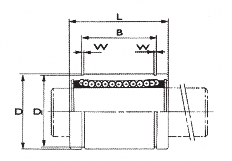 Подшипник LM 50-OP FBJ