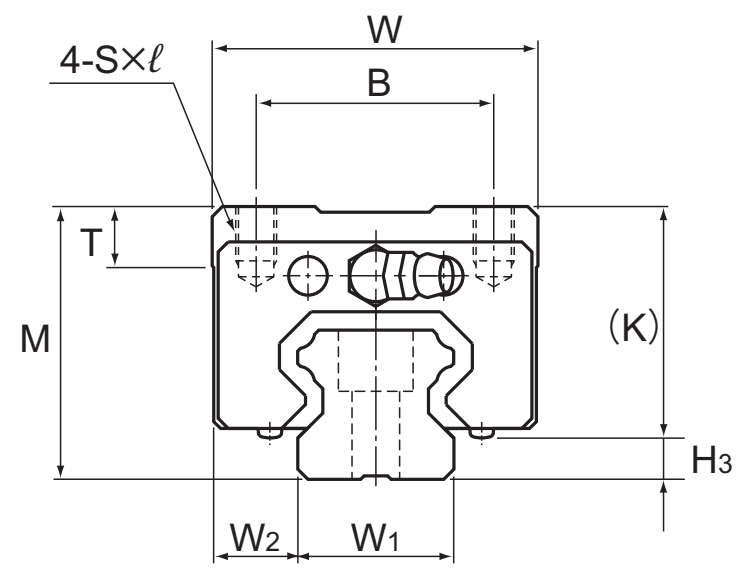 Подшипник HSR45R THK