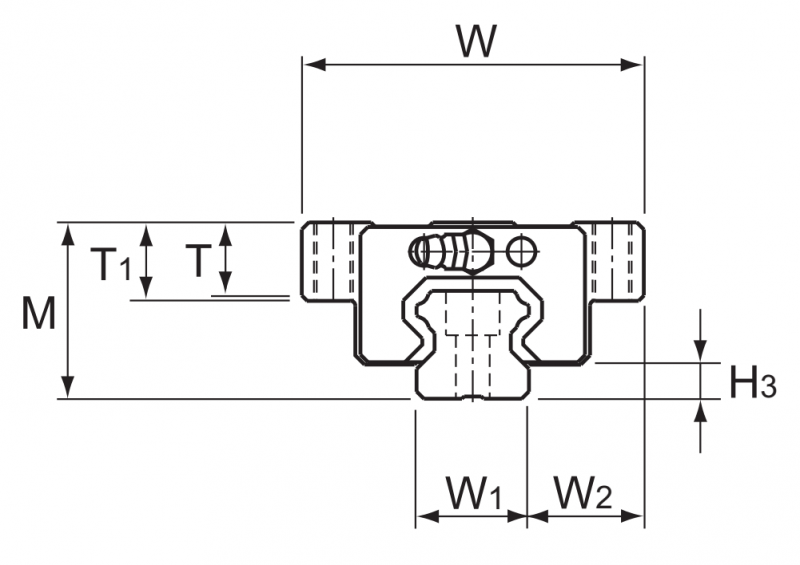 Подшипник HCR 12A+60/100R THK