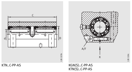 Подшипник KTN 12 C-PP-AS INA