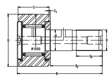 Подшипник KRV22 INA