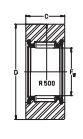 Подшипник RNA2203 2RS INA