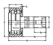 Подшипник PWKR 47 2RS INA