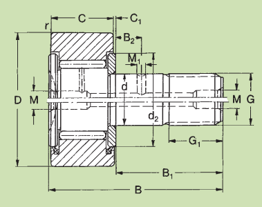 Подшипник CFC 28 INA