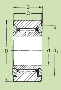 Подшипник RFC 12 INA