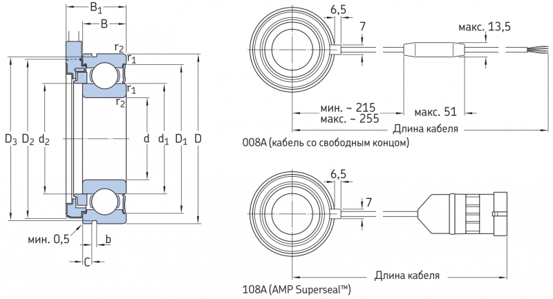 Подшипник BMB-6202/032S2/UB008A SKF