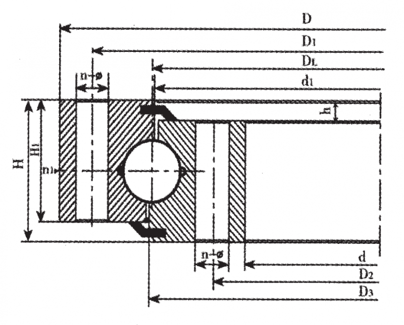 Подшипник HSB.25.625 FBJ