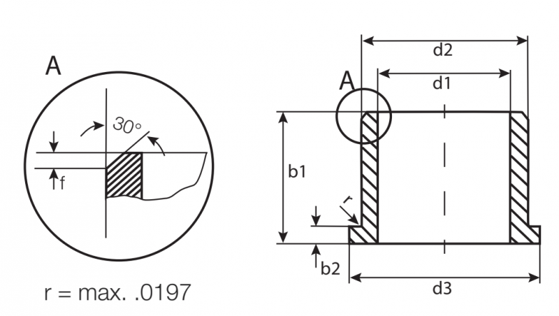 Подшипник MFM-2532-40 Igus GmbH