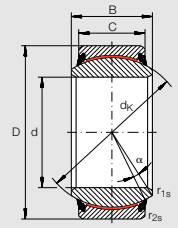 Подшипник GE 50 UK-2TS INA