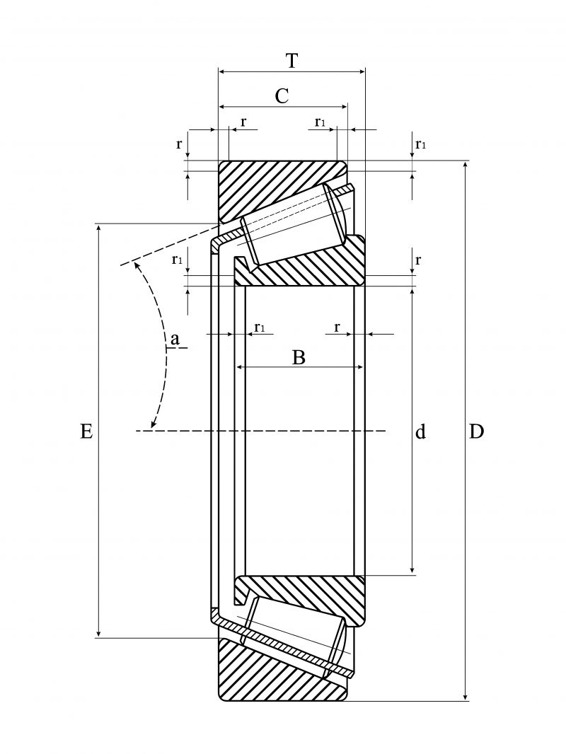 Подшипник EE221026-90086 Timken