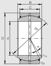 Подшипник GE 30 DO-2TS INA