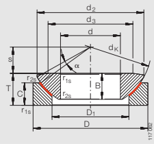 Подшипник GE 140 AW INA