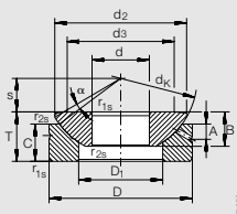 Подшипник GE 80 AX INA