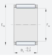 Подшипник K45X59X18-TV INA