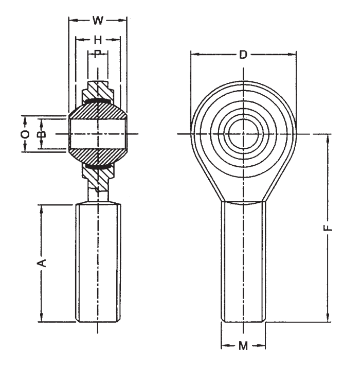 Подшипник NOS 3/8 FBJ