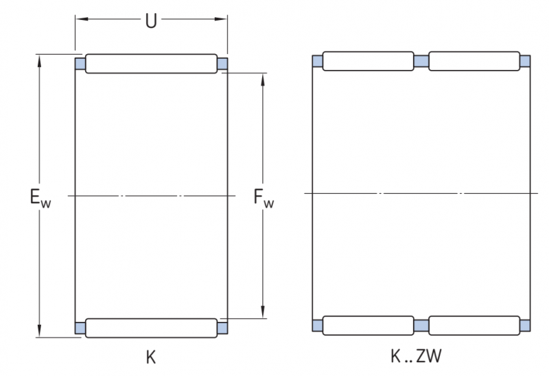 Подшипник K16X20X13 SKF