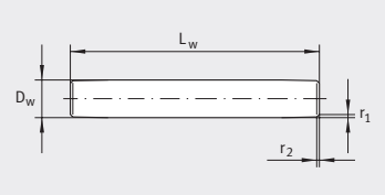 Подшипник NRB1X7,8-G2 FAG