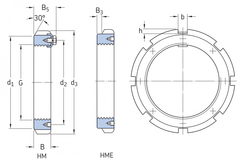 Подшипник HM 30/1000 SKF