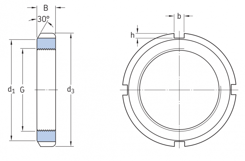 Подшипник HM42T SKF