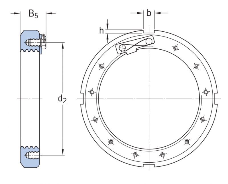 Подшипник N068 SKF