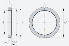 Подшипник KM16 INA