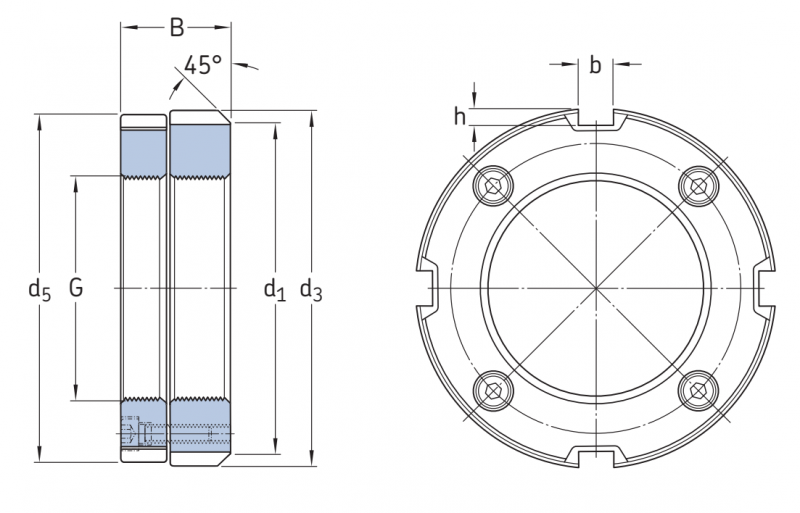 Подшипник KMD 21 SKF