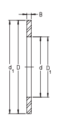 Подшипник AS120155 INA