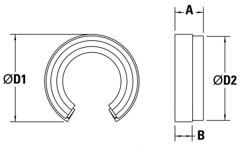 Подшипник MODKIT8OPN-L4L Thomson