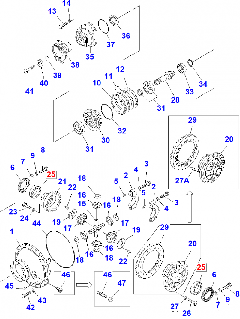 Подшипник 567-22-71180