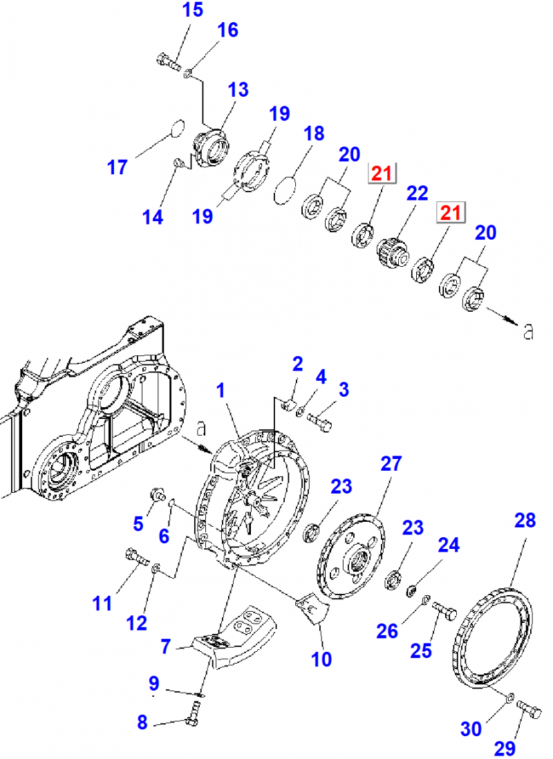 Подшипник 154-09-71110