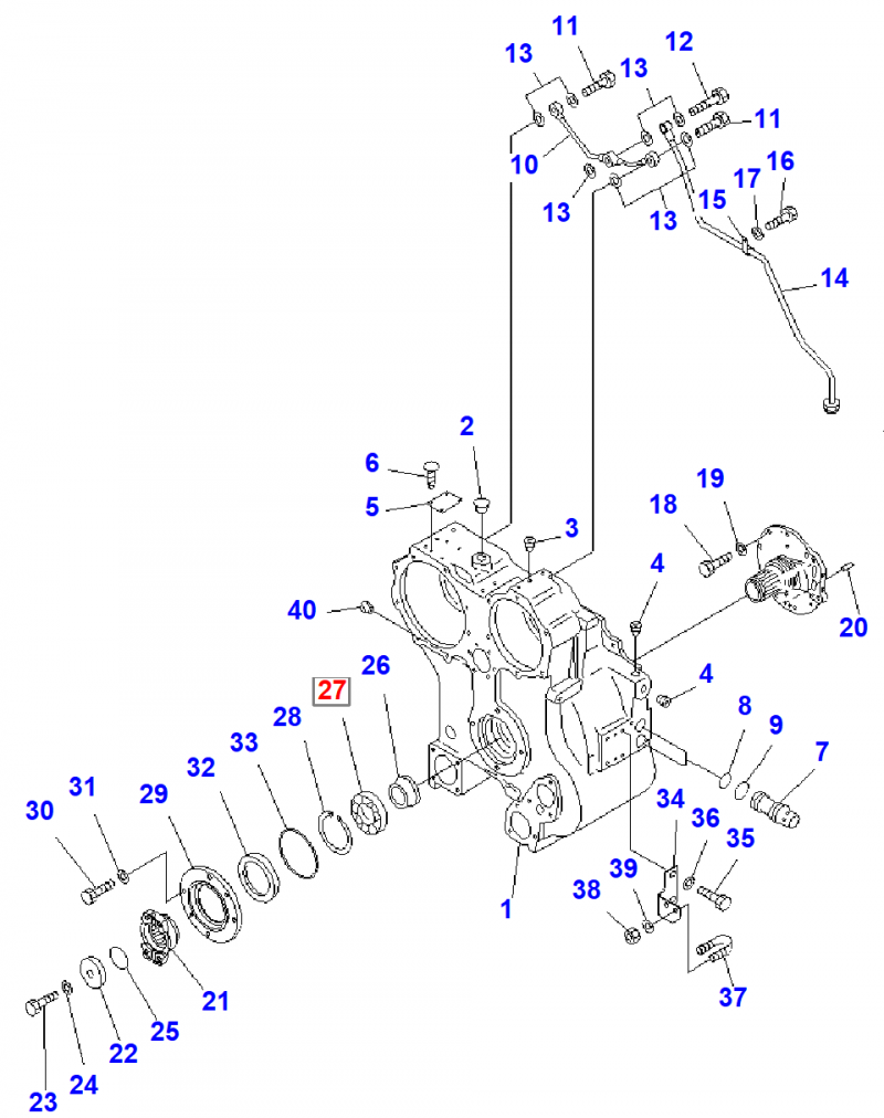 Подшипник 14X-13-39320