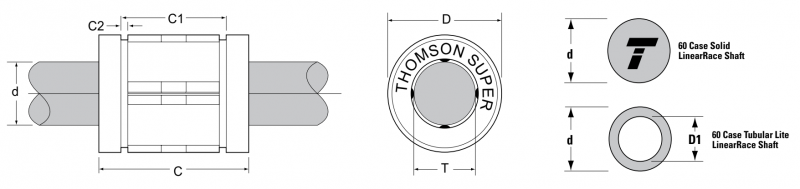 Подшипник SUPER16 Thomson