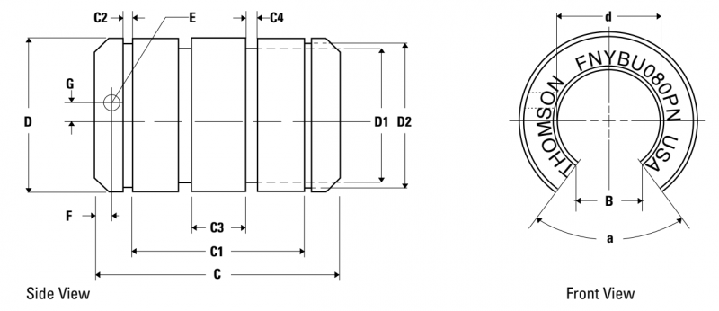 Подшипник FNYBU040PN Thomson