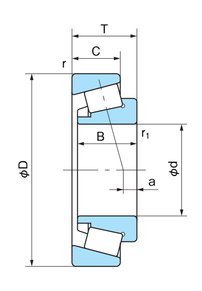 Подшипник QT9B-2 Nachi