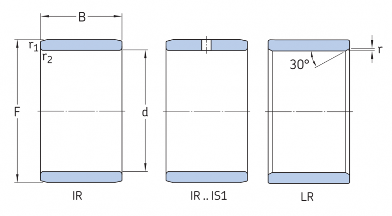 Подшипник IR100X110X30 SKF