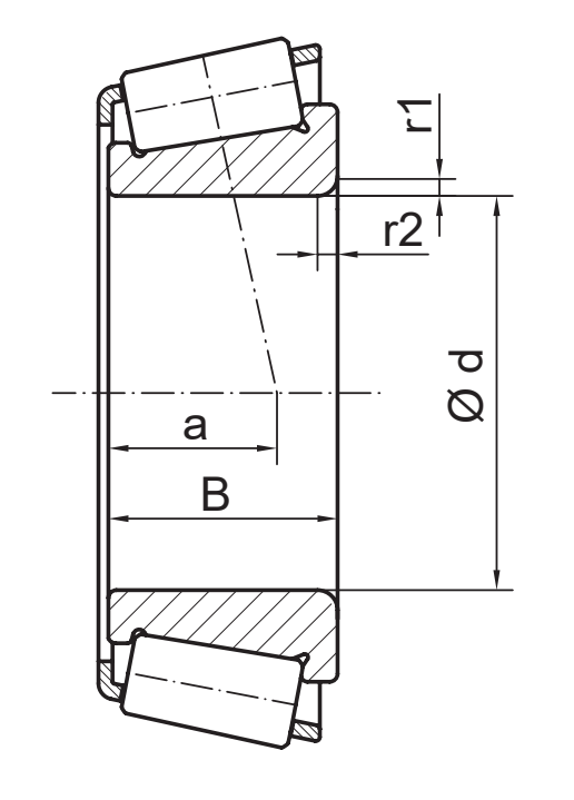 Подшипник F 15084 A&S - Fersa