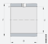 Подшипник IR6X10X10-IS1-XL INA