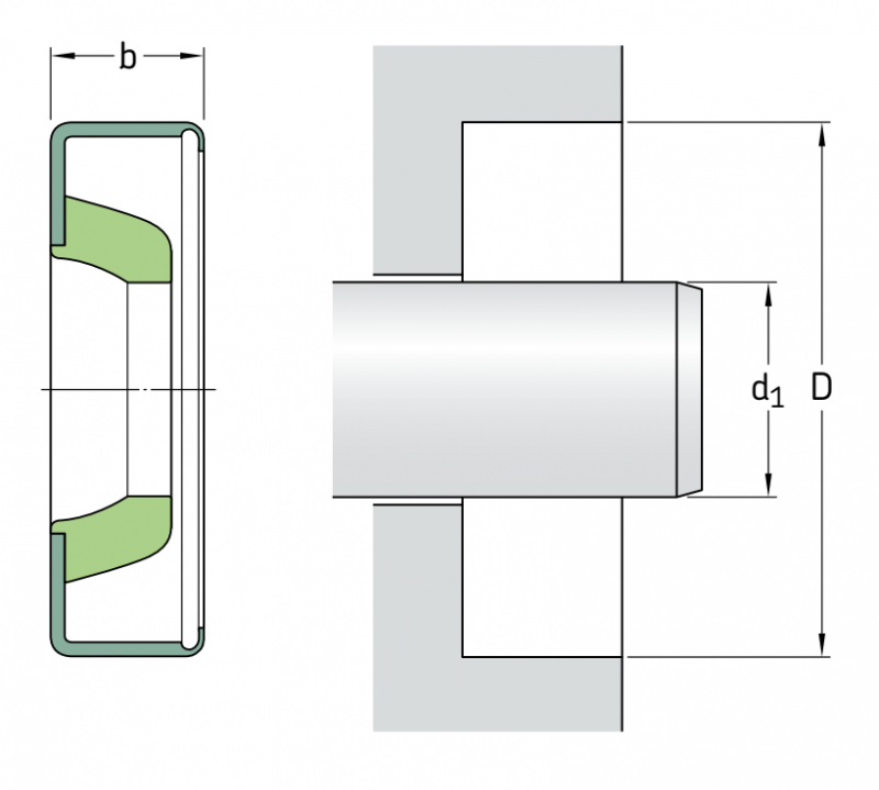 Подшипник 45×52×4 HM4 R SKF