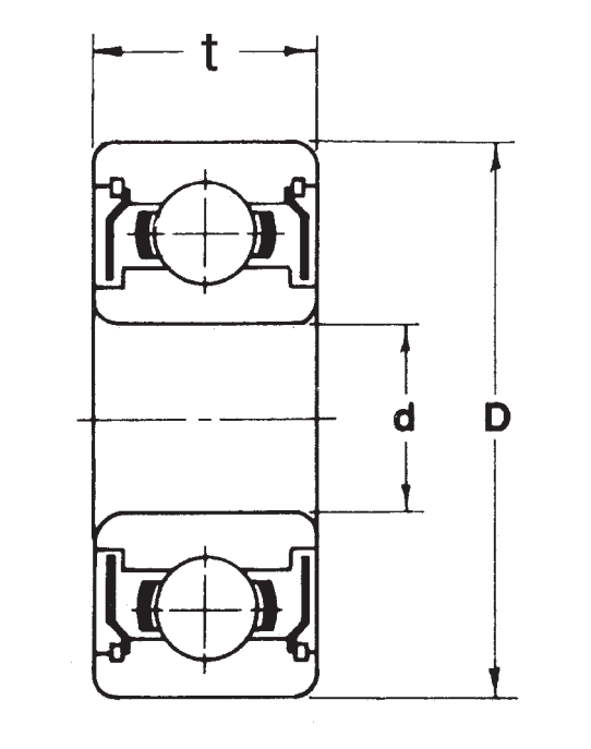 Подшипник 77R20 FBJ