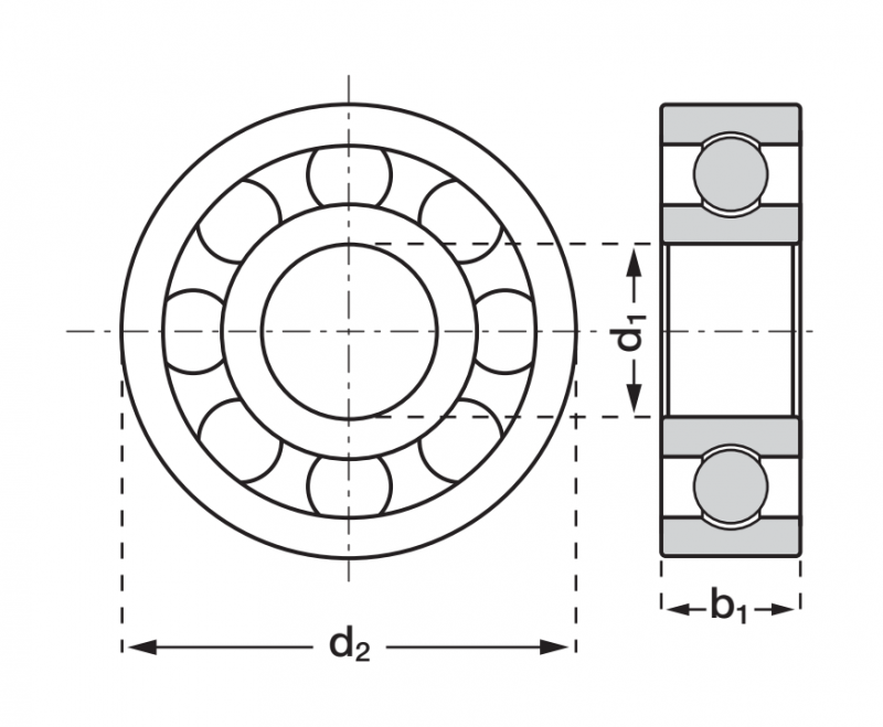 Подшипник B623C2E Igus GmbH