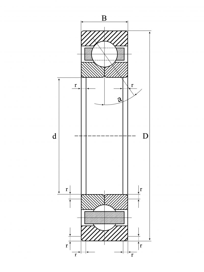 Подшипник Q312 DDR