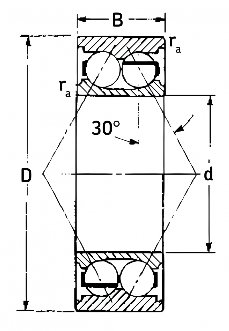 Подшипник 5200SBKFF MRC/Marlin Rockwell