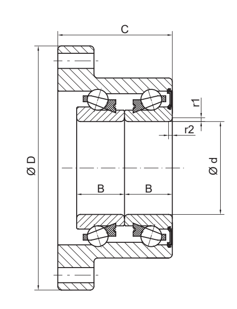 Подшипник F16033 A&S - Fersa