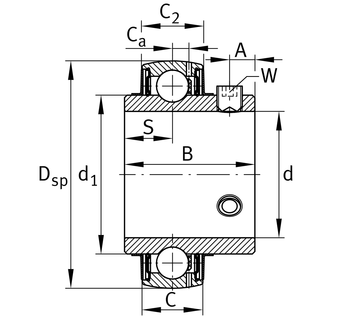 UC211-35 FAG