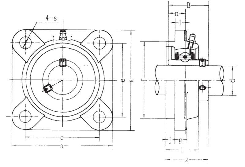 Подшипник UCFS 308 FBJ