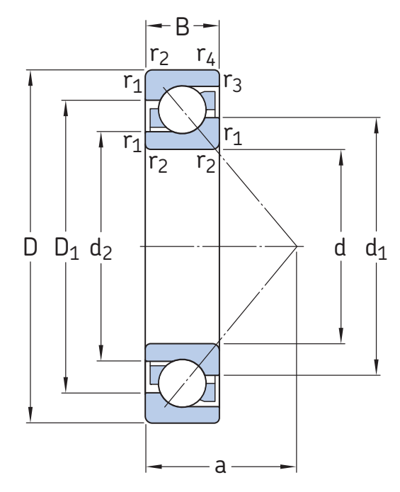 Подшипник 7024BGM SKF