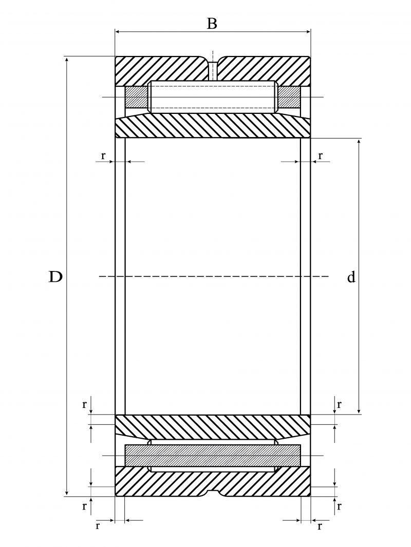 Подшипник K8X11X8TN Koyo