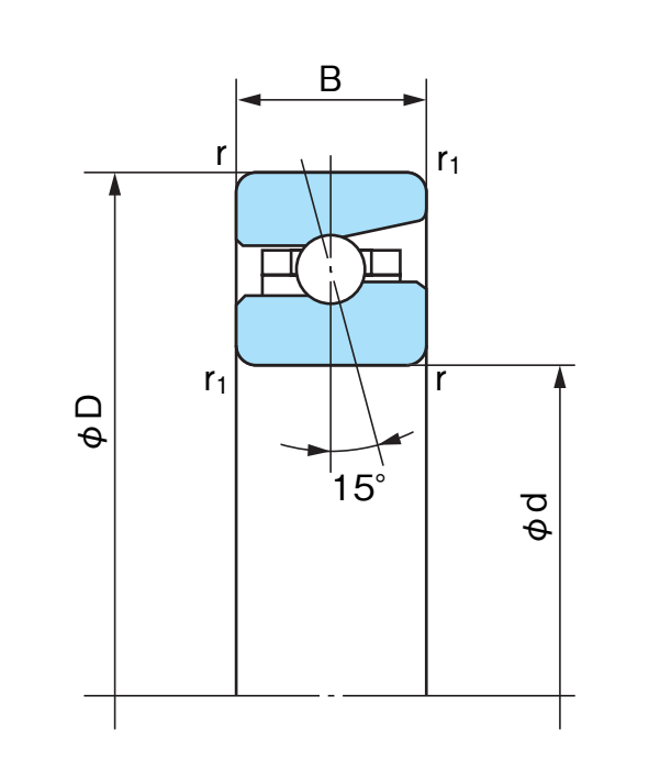 Подшипник BNH 007 Nachi