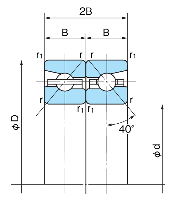 Подшипник 85TBH10DB Nachi